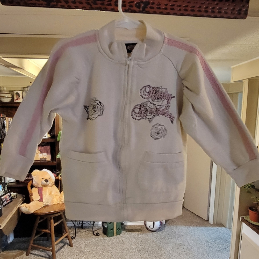 girls 3T harley davidson sweater